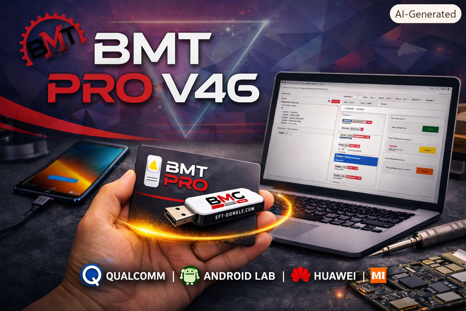 BMT PRO – Logiciel Puissant Réparation & Bypass iPad 2, 3, 5