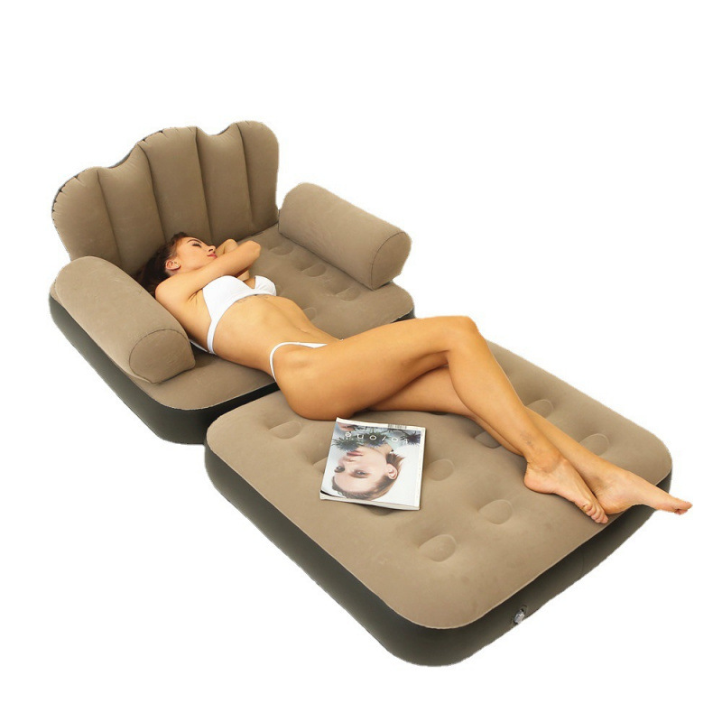 Canapé-Lit Gonflable 2-en-1 – Sofa & Matelas Multifonction