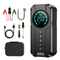 Jump Starter + Compresseur d'Air 2-en-1 - Démarreur & Gonfleur Portable