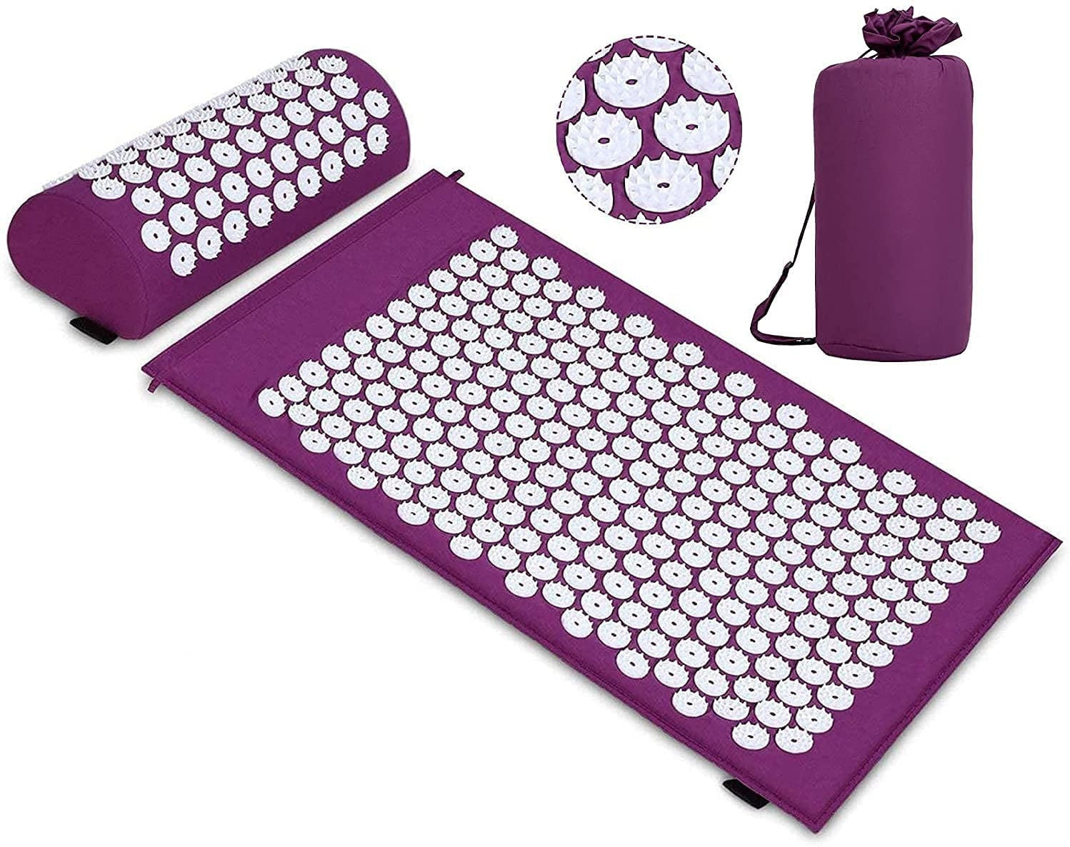 Tapis d'Acupression – Soulagement Dos & Nuque