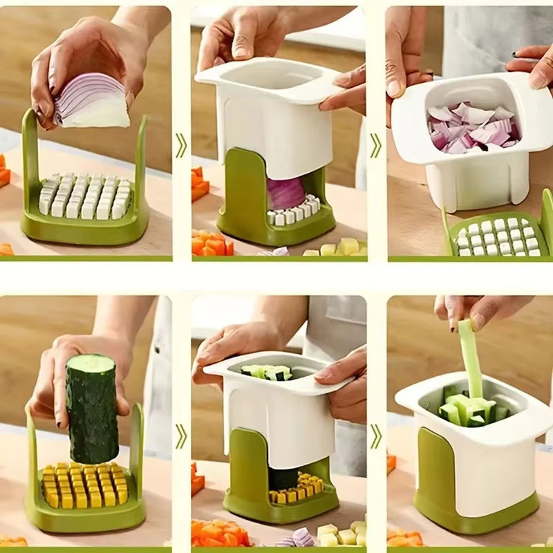 Coupe-Légumes Multifonction – Hachoir Rapide & Précis