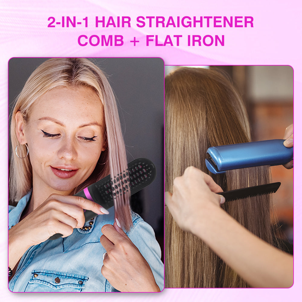 Brosse Lissante Électrique ONULISS – Lissage Rapide & Professionnel