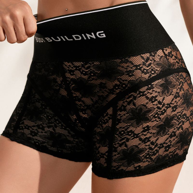 Shorty Transparent Femme