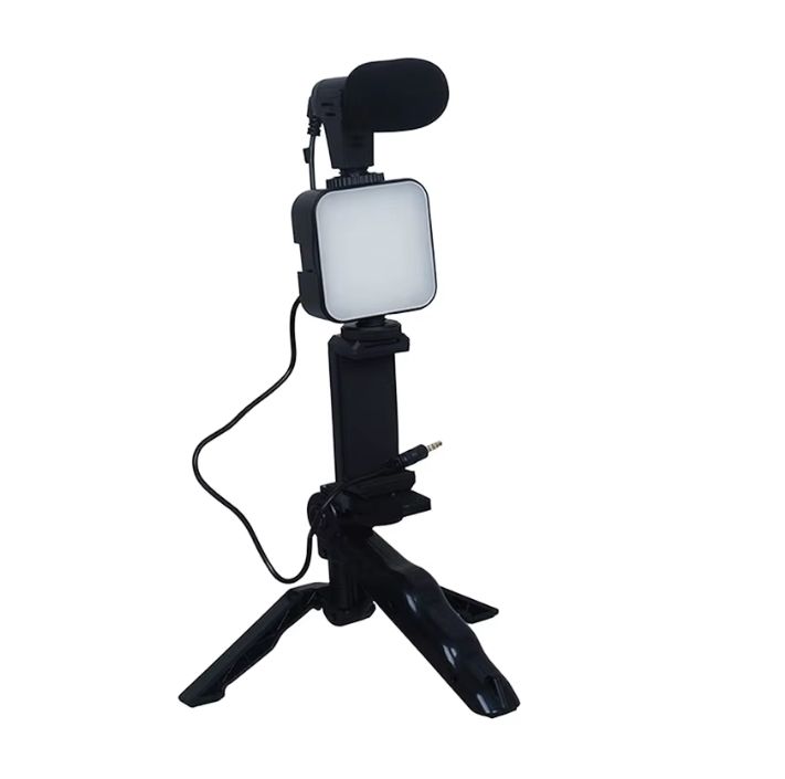 Kit Vlogging Video-Making – Trépied + Micro + Lumière LED