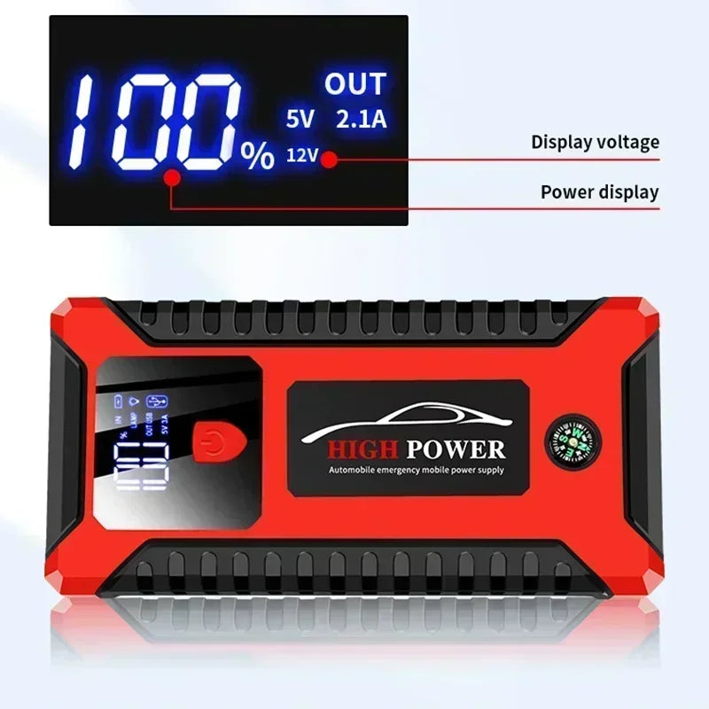 Booster de Démarrage JS02 Pro – Démarreur Portable Haute Puissance
