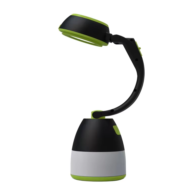 Lampe LED Multifonction 3-en-1 – Bureau, Camping & Torche