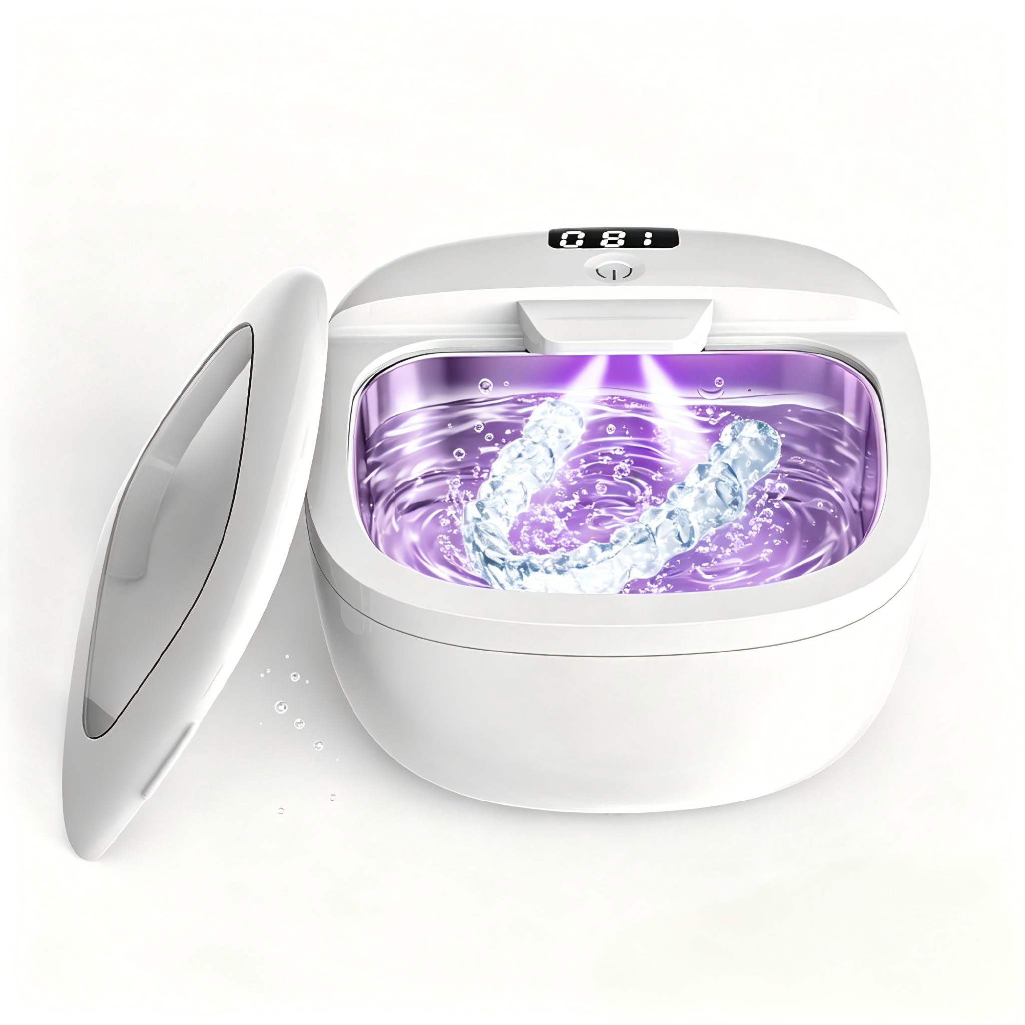 Nettoyeur à Ultrasons UV – Bijoux, Lunettes & Accessoires