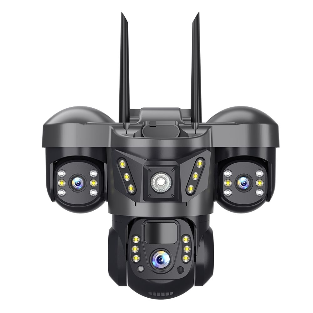 Caméra de Surveillance WiFi 4  Panneau Solaire & Vision Nocturne