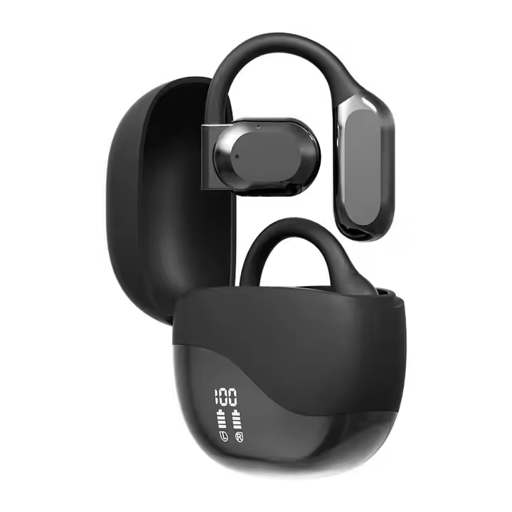 Écouteurs Bluetooth Sans Fil — Faible Latence & Clip Auriculaire