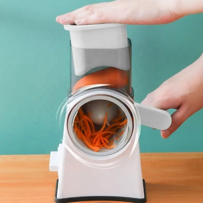 Râpe Légumes Rotative Manuelle - Multifonction Cuisine