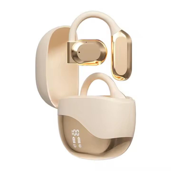 Écouteurs Bluetooth Sans Fil — Faible Latence & Clip Auriculaire