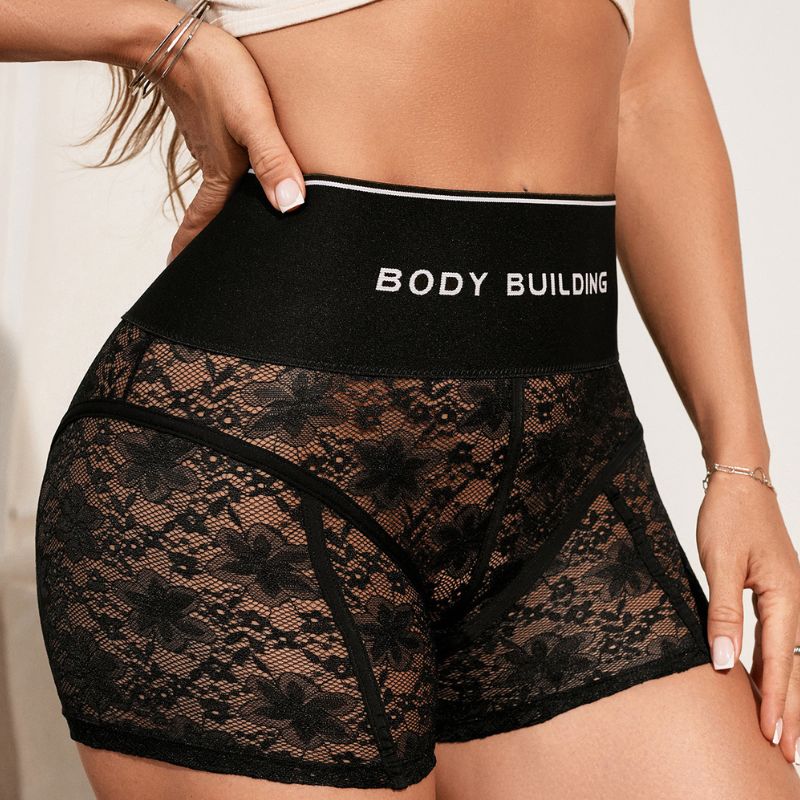 Shorty Transparent Femme