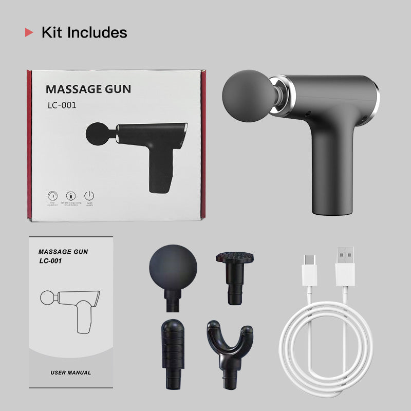 Mini Pistolet de Massage LC-001 – Vibration Tissus Profonds