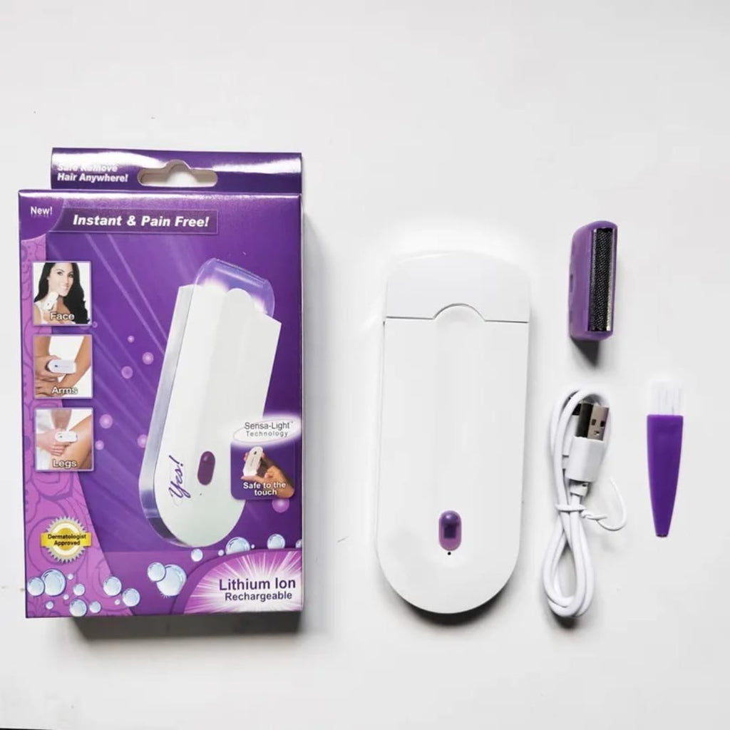Épilateur Féminin Électrique Rechargeable – Sans Douleur