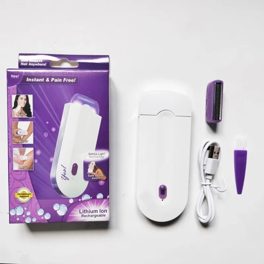 Épilateur Féminin Électrique Rechargeable – Sans Douleur