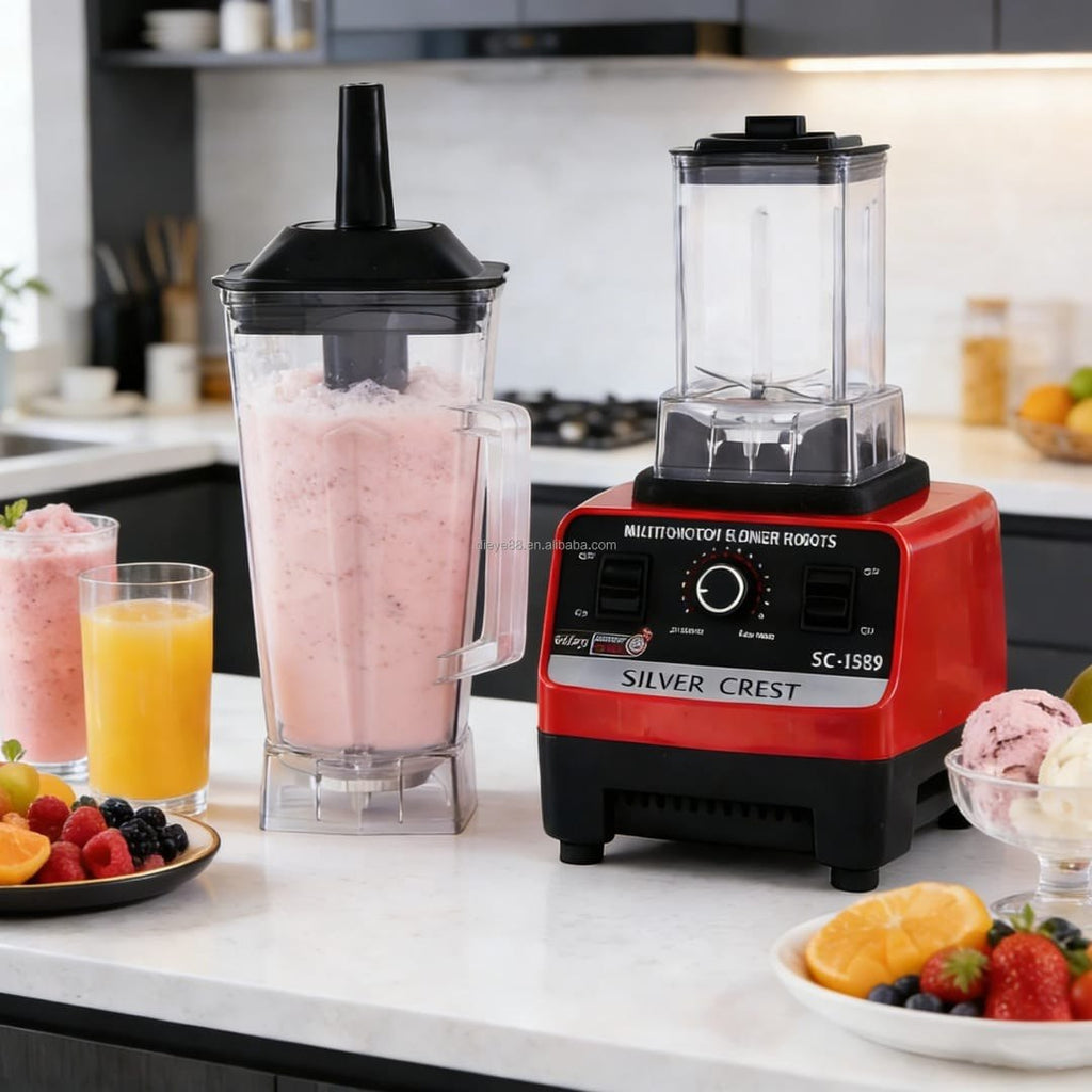 Mixeur Électrique 2-en-1 Silver Crest SC-1589 1500W