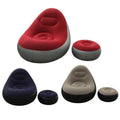 Fauteuil Gonflable PVC avec Repose-Pieds – Design Moderne