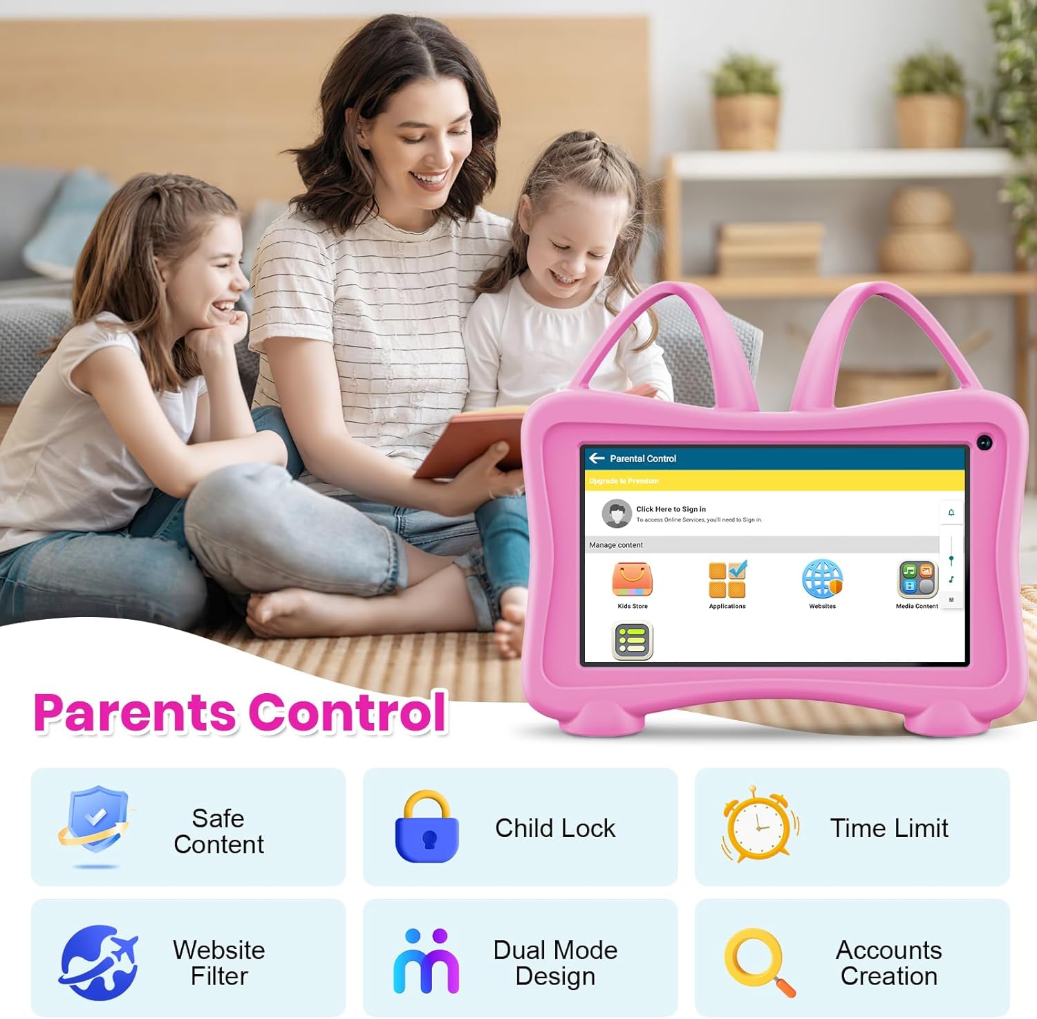 Tablette Enfant Nodizz 7 pouces