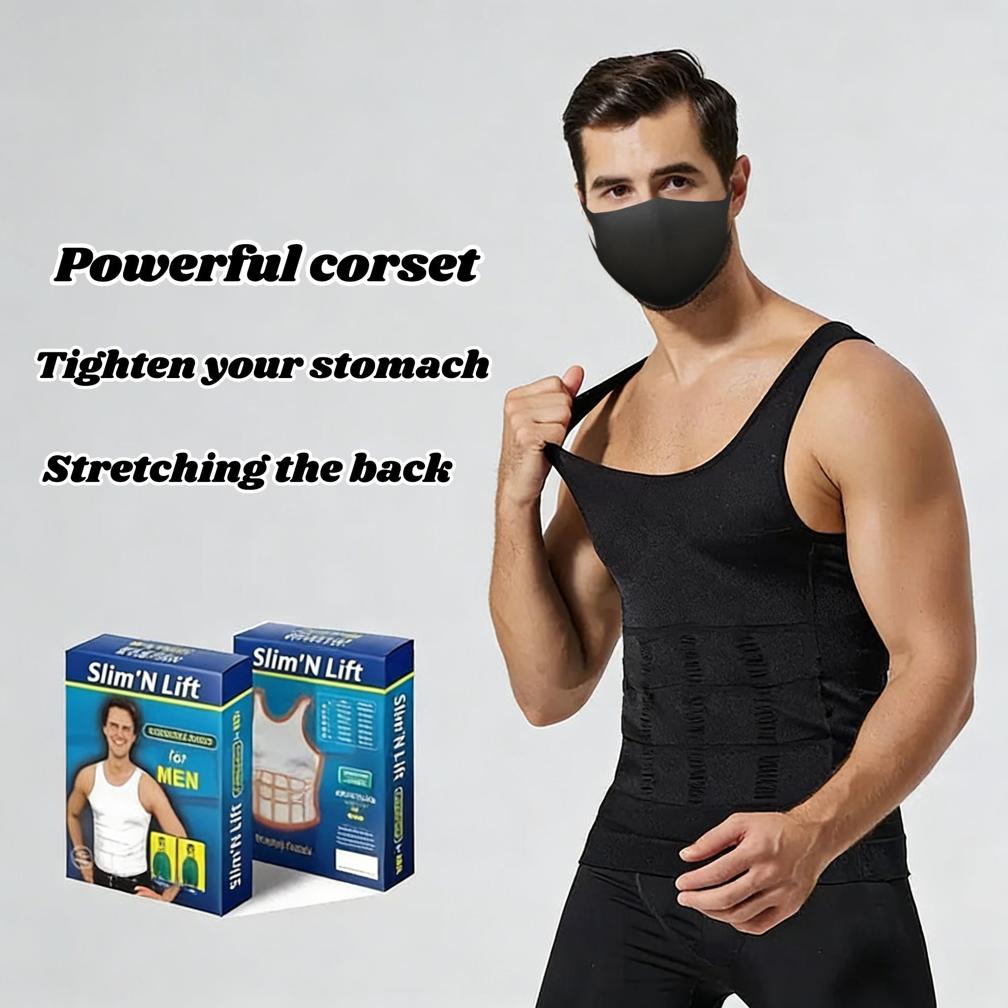 Corset Gainant Homme Slim'N Lift