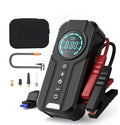 Booster Démarrage Portable 3-en-1 avec Compresseur d'Air