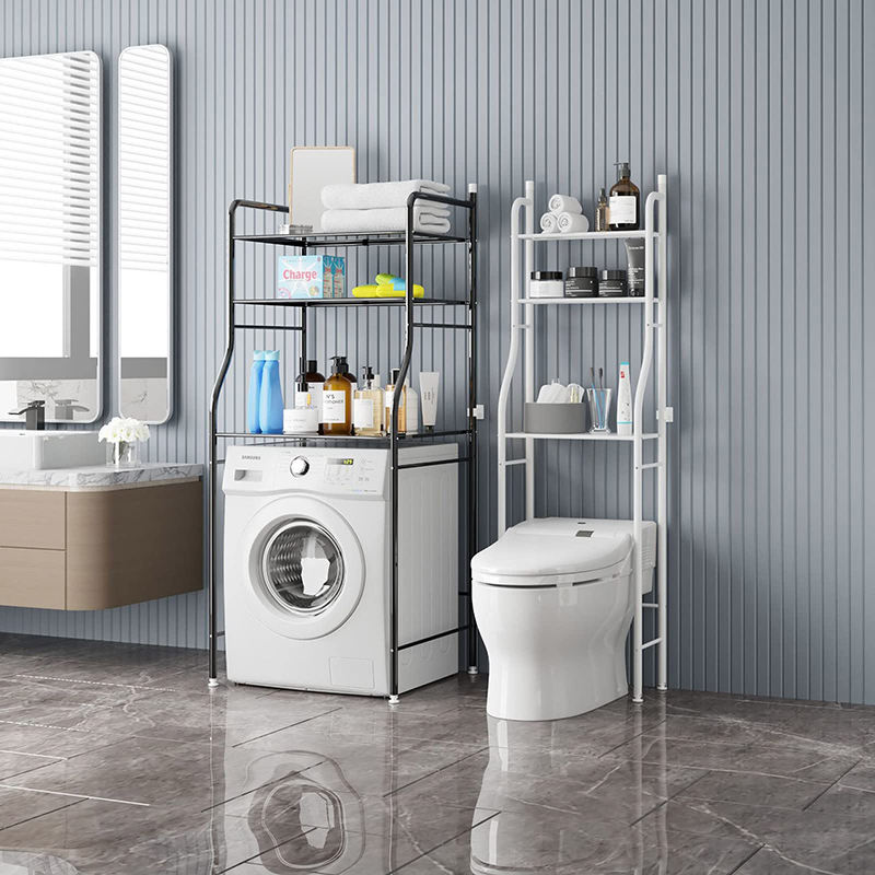 Étagère WC Gain de Place – Rangement Au-Dessus des Toilettes