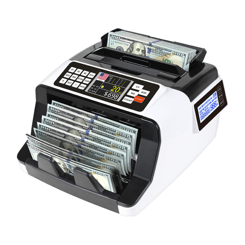 Machine à Compter les Billets - Détection de Faux Billets UV/MG