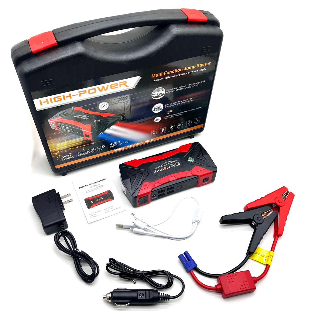 Car Jump Starter 99800mAh 12V - Démarreur de Secours Portable
