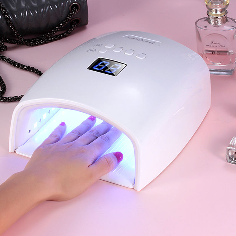 Lampe UV/LED Sèche-Ongles Gel – Minuterie & Écran LCD