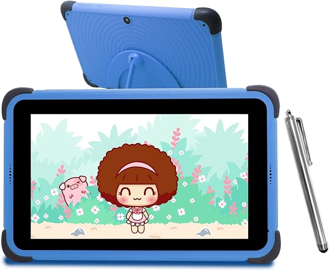 Tablette Enfant 7 pouces – Bleue | SIM Card